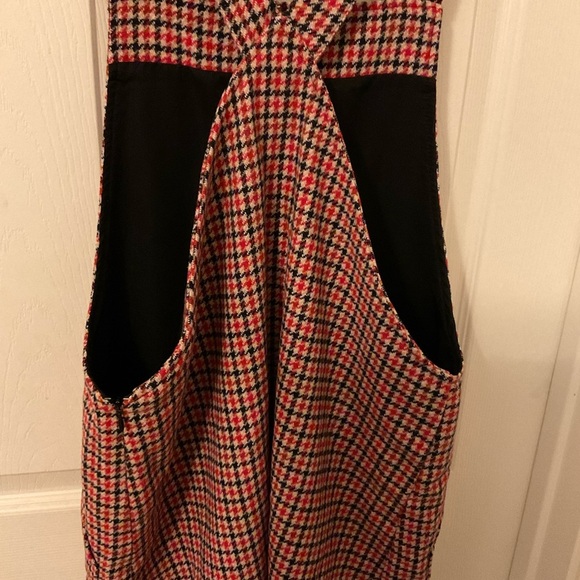Forever 21 Women's Glen Plaid Overall Dress Size large - Picture 6 of 14